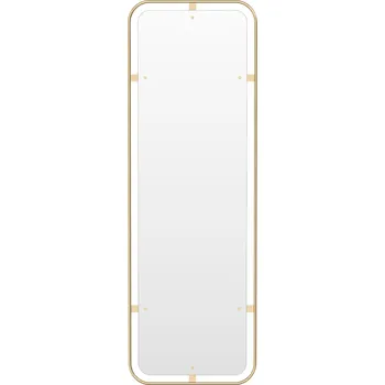 Zrcadlo Nástěnné zrcadlo Nimbus, Rectangular, Polished Brass – Audo Copenhagen