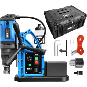 Vrtačka MSW Magnetická vrtačka - s podtlakem - 1550 W - 870 otáček za minutu - průměr vrtání max. 35 mm MSW-NNO-20V1