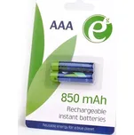 Nabíjecí baterie AAA 850 mAh, 2 ks blister