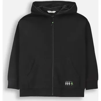 Chlapecká mikina Dětská mikina Coccodrillo WC6132401VBA černá 99X, vel. 122