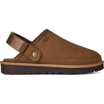 Dámská obuv Nubukové pantofle UGG M Goldencoast Clog II Nubuck 1178670.DKC hnědá 82X, EUR 46