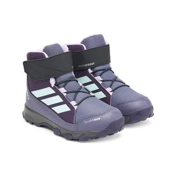 Pánská móda Trekingová obuv adidas Terrex Snow Cw JR4190 Fialová 36_23
