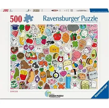 Puzzle Ravensburger 120017967 Koláž plná chaosu 500 dílků (120017967-RA)
