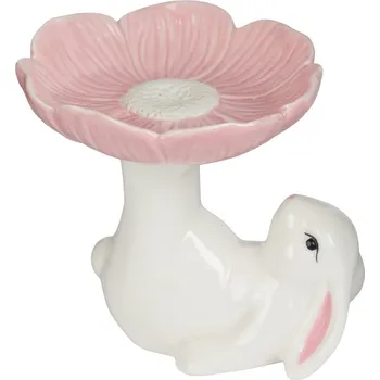 Velikonoční dekorace Butlers EASTER Dekorace králík s květinou