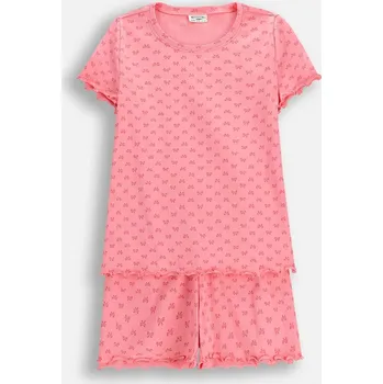 Dámské pyžamo Dětské bavlněné pyžamo Coccodrillo WC6448210PJS růžová 30X, vel. 116-122