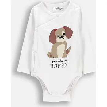 Kojenecký body Kojenecké body Coccodrillo WC6112601HBN bílá 00X, vel. 56