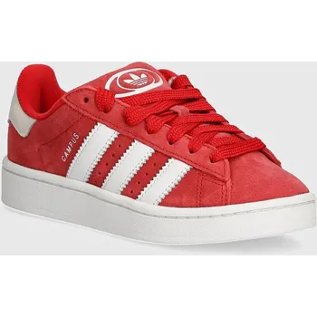 Dámské tenisky Kožené tenisky adidas Originals Campus 00s J IG1230 červená 33X, EUR 38 2/3