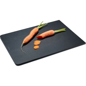 Kuchyňské prkénko Prkénko na krájení DURACORE 34 x 24 cm, černá, dřevo, Continenta