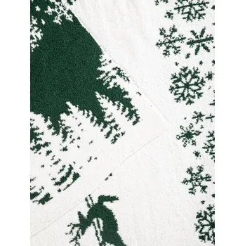 Koc | PORTO | w świąteczny wzór | 130x170 cm | 758119