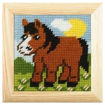 Set školních potřeb Haft z ramką. Moje pierwsze wyszywanie - Konik (pl, 2000, Anex-bis)