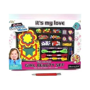 Set školních potřeb Zestaw kreatywny z koralikami 868-20 03842