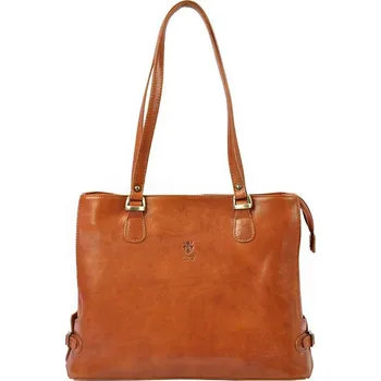 Kabelka Dámská kožená kabelka FLORENCE 14 CAMEL