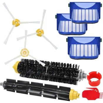 Sada příslušenství pro robotický vysavač HEPA filtry a kartáče k vysavači IROBOT Roomba 620 sada 10ks