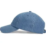 Tommy Jeans Kšiltovka TJM HERITAGE OVER DYED DENIM CAP modrá