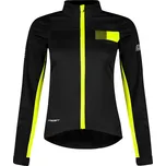 Dámská bunda FORCE FROST LADY softshell černo-fluo S
