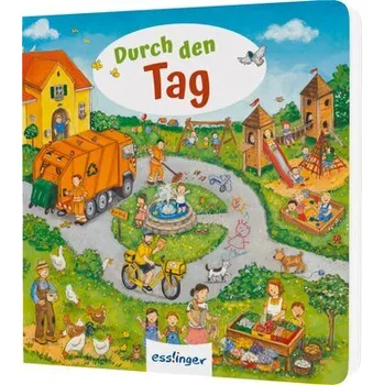 První čtění Mein allererstes Wimmelbuch: Durch den Tag - Mini - Schumann, Sibylle