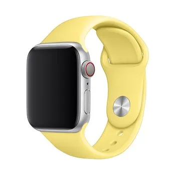 Chytré hodinky Apple Watch řemínek jednobarevný, 42/44/45/46/49mm, S (Obvod ruky 16,5 až 20,5cm), Yellow