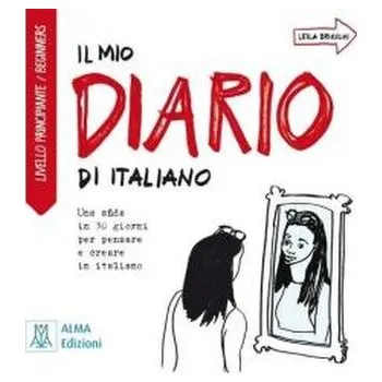 Italský jazyk Mio diario di italiano poziom principiante - Leila Brioschi