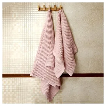 Sprchový závěs Ręcznik | VAFFEL | różowy | 70x130cm | AW23 860657