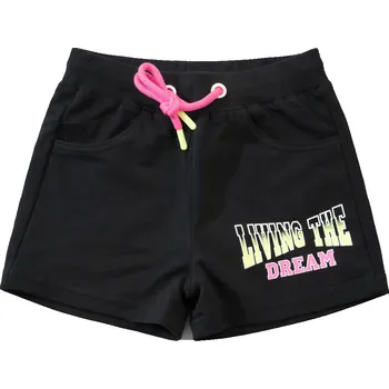 xcena Dívčí elastické kraťasy dream černé Velikost: 140