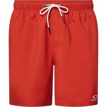 Pánské plavky Oakley pánské plavky Clear Lake 18"Volley Flame Red | Červená | Velikost L