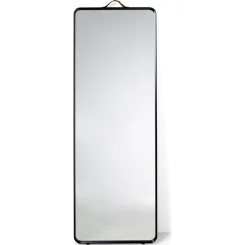 Zrcadlo Nástěnné zrcadlo Norm Floor, Black – Audo Copenhagen