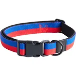 Obojek Flat, Red / Blue, S/M – HAY