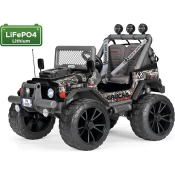 Dětské elektrovozidlo GAUCHO PRO Realtree Lithium 25,2V 12,9Ah 840W (dvoumístný jeep 24V Peg-Pérego s lithiovou baterií)