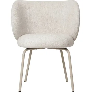 Jídelní židle Jídelní židle Rico, Bouclé, Off-white / Cashmere – Ferm Living