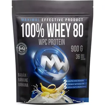 Protein PROTEIN 100% WHEY 80 banán 900 g