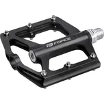 Pedály FORCE STEEP 2 hliníkové s průmyslovými ložisky černé