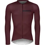 Dres FORCE CHARM dlouhý rukáv bordó M