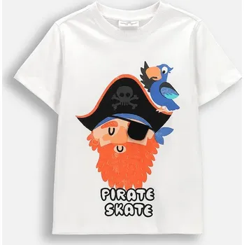 Dětské tričko Coccodrillo WC6143201RBK bílá 00X, vel. 104