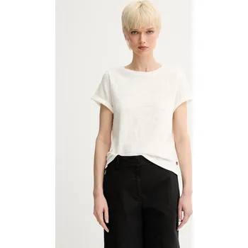 Pánské tričko Bavlněné tričko Levi's A7247 béžová 01X, vel. S