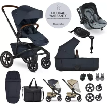 Dětské zboží EASYWALKER Set XXL kočárek Jimmey Air Indigo Blue + KIDDY Evoluna i-size 2