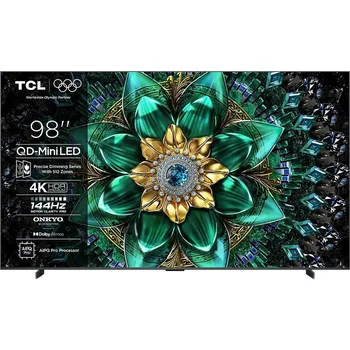 Televizor TCL 98" 98Q6C 4K QD-MiniLED 144Hz SMART Google TV 98Q6C
