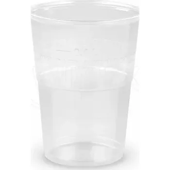 Jednorázové nádobí Kelímek průhledný 0,4 l -PP- (Ø 95 mm) [50 ks] (73224)