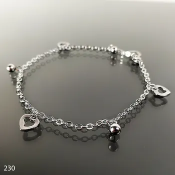 Řetízek Ocelový řetízek na nohu č. 230