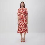 Reserved - Vzorované midi šaty - vícebarevná - 799KB-MLC - 799KB-MLC-XS