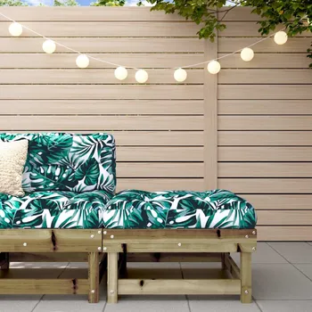 Zahradní pohovka Zahradní podnožka impregnované borové dřevo