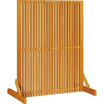 Paraván Obrazovka pro soukromí Hnědá 79.5 x 50 x 110 cm