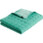 Přehoz na postel Mega Dot (Organic), Sea Green, 260 x 260 – HAY