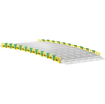 Nakládací rampa pro vozidlo MSW Hliníková rampa - mobilní - 500 kg - 1 965 x 762 mm MSW-ARL-03