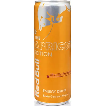 Nealkoholický nápoj RedBull Red Bull The Apricot Edition 250ml [AT] Marille-Erdbeere
