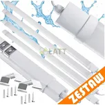 SADA 4 LED lamp 120cm 36W 3000lm Hermetické svítidlo IP65 do garáže, dílny