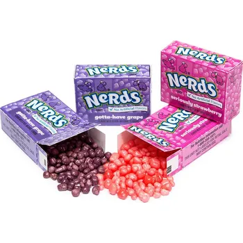 Cukrovinka Wonka Nerds Mini Strawberry & Grape 2 x 12g