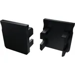 Černá koncovka Y pro hliníkový profil typu Y, konec 1 kus profilu Y