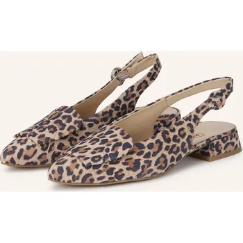 Dámská obuv Paul Green Slingballeriny, béžová / hnědá / černá