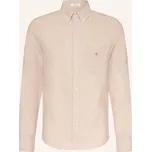 Gant Pánská Košile Regular Fit S Lnem, béžová, 46