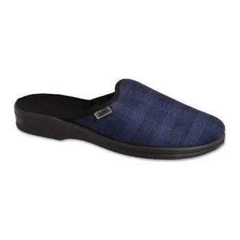 Pánské pantofle 089M414 - PARYS ZŠ - pánské pantofle, tm. modrá 089M414_41